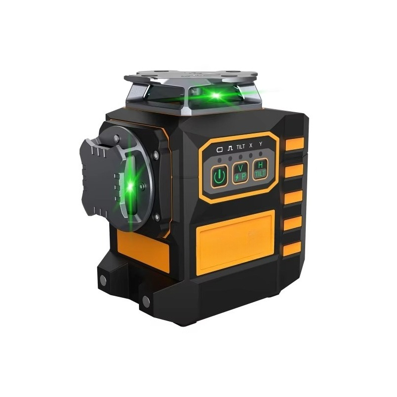 Green Beam Laser Level 12 Line - 3D 교차선 레이저 레벨, 12개의 선,