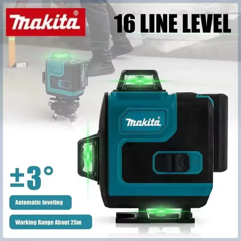 Cross Line Laser 360 Degree - 마키타 2026 고정밀 녹색 교차선 레이저