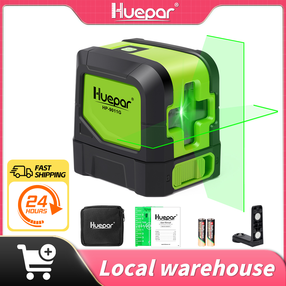 Laser Level 3D Cross Line Self Leveling - Huepar 레이저 셀프 레벨링 수평 및