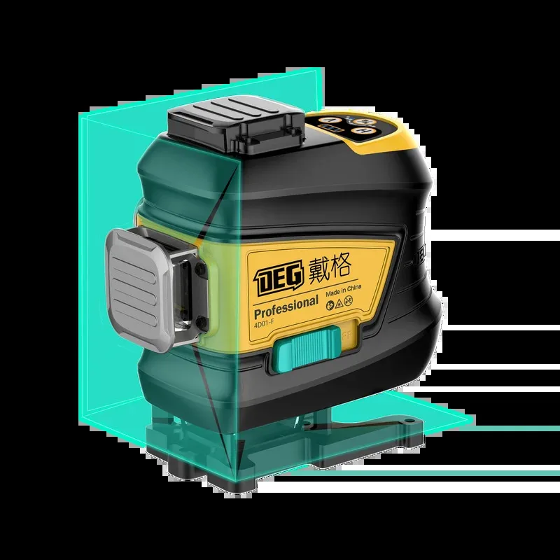 Green Beam Laser Level 12 Line - DEG 4D01-F12D, 12라인 레이저 측정기, 녹색