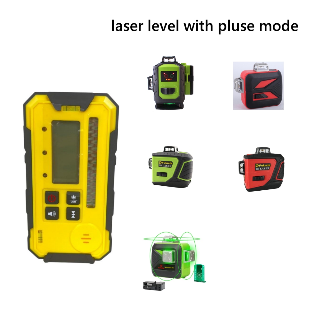 Laser Level With Receiver Detector - FUKUDA FD17 레이저 레벨 감지기 녹색