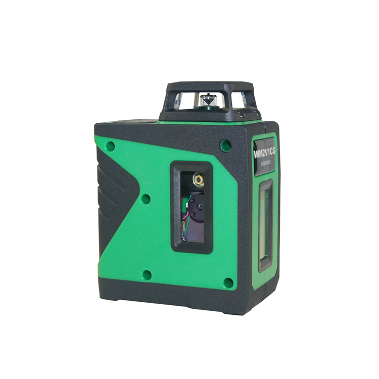 Green Beam Laser Level 12 Line - 360도 회전식 교차선 레이저 레벨, 수평