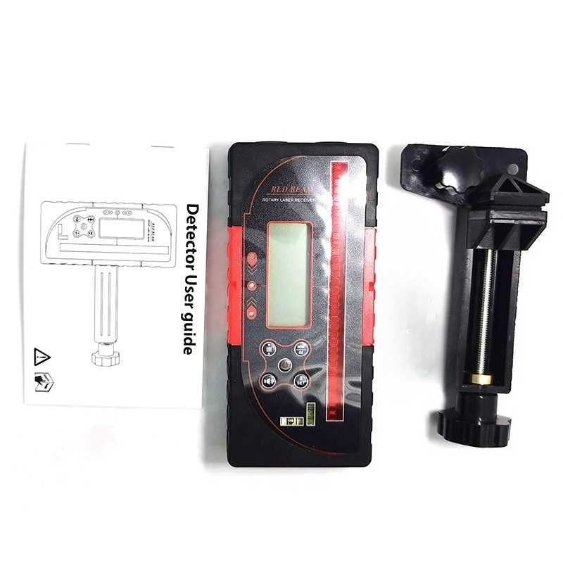 Laser Level With Receiver Detector - 회전식 레이저 레벨 야외용 고정밀 JP1700