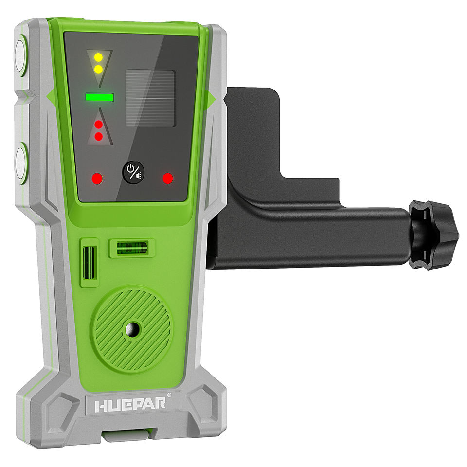Laser Level With Receiver Detector - 펄스 라인이 있는 Huepar 레이저 레벨