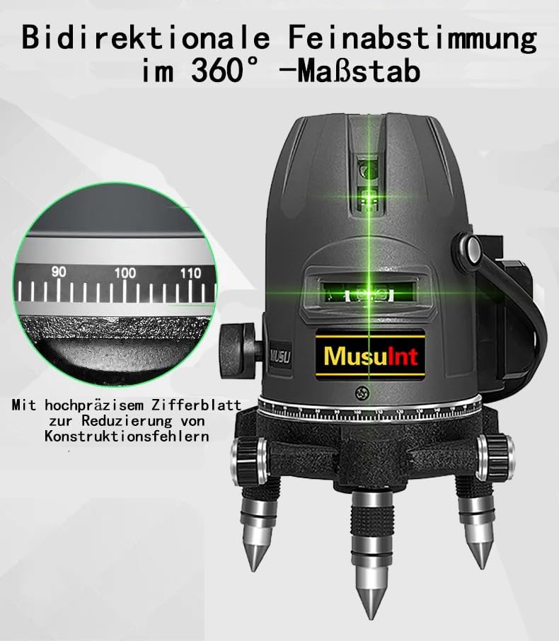 5라인 야외용 녹색 레이저 레벨 360 자동 수평 정밀 - Laser Level Outdoor Bright Green 리뷰 및 가격