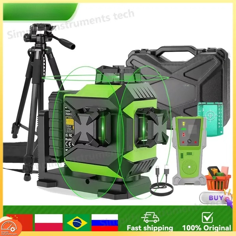 12라인 3D 레이저 레벨 셀프 레벨링 크로스 라인 그 - Laser Level 3D Cross Line Self Leveling 리뷰 및 가격