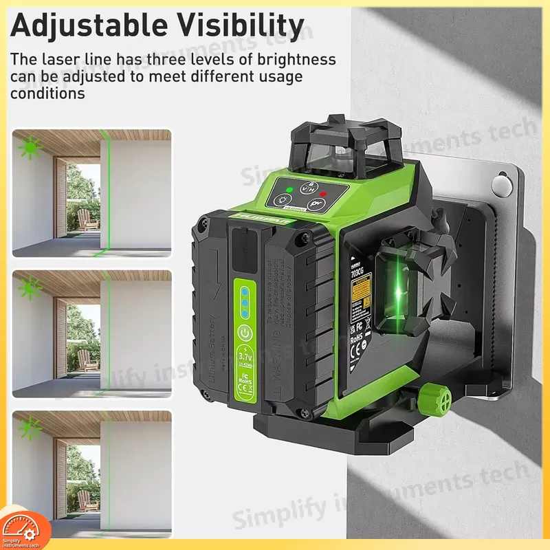 12라인 3D 레이저 레벨 셀프 레벨링 크로스 라인 그 - Laser Level 3D Cross Line Self Leveling 리뷰 및 가격