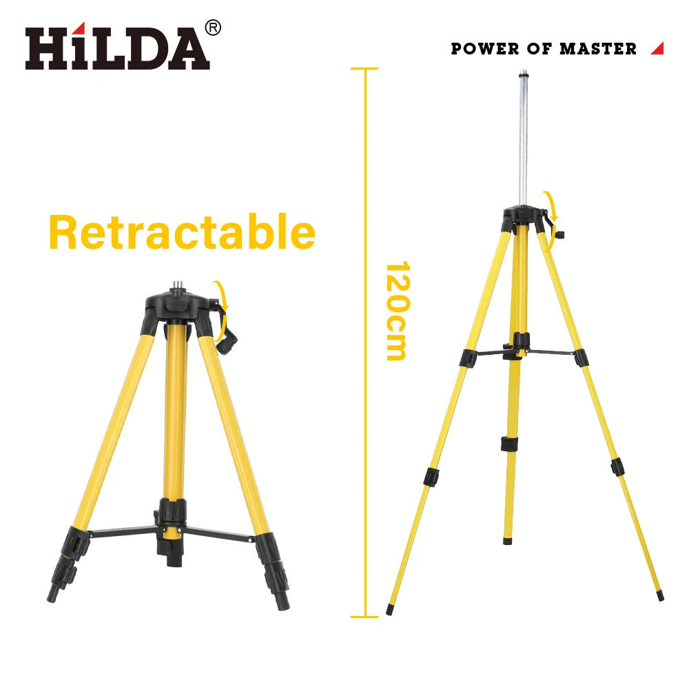HILDA 레이저 레벨 삼각대 1.2M/1.5M 5/8 - Laser Level Tripod Stand 1.5M 리뷰 및 가격