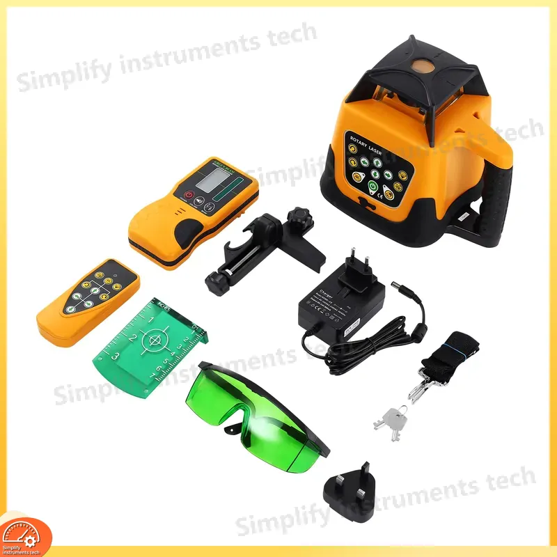 녹색 빔 회전 레이저 레벨 360도 자동 수평 조절 회 - Rotary Laser Level 500M Range 리뷰 및 가격