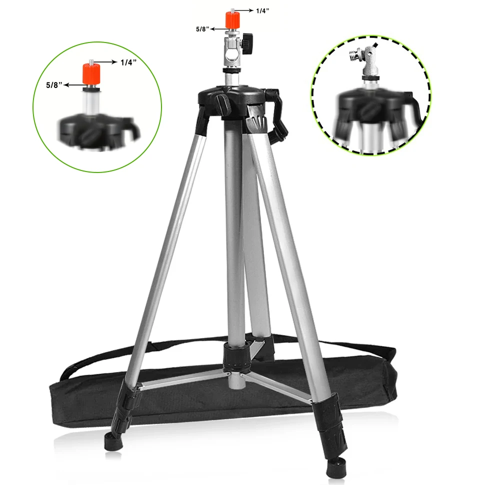 클루비오나 950g 2파운드 순중량 1.5m/60인치  - Laser Level Tripod Stand 1.5M 리뷰 및 가격
