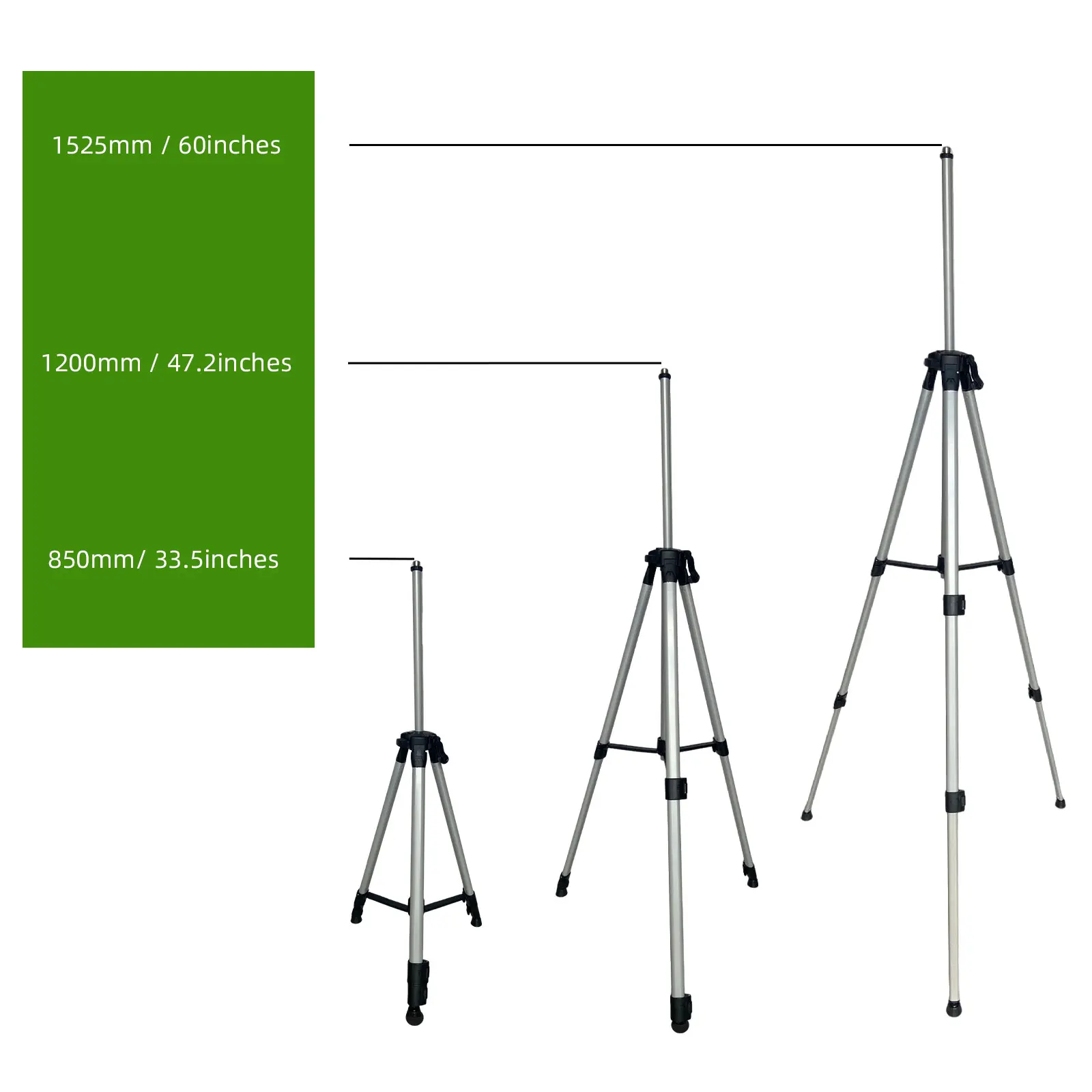 클루비오나 950g 2파운드 순중량 1.5m/60인치  - Laser Level Tripod Stand 1.5M 리뷰 및 가격