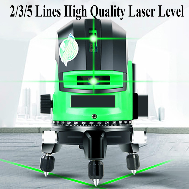 높은 정밀 4D 강한 라이트 녹색 레이저 레벨 360  - Laser Level 3D Cross Line Self Leveling 리뷰 및 가격
