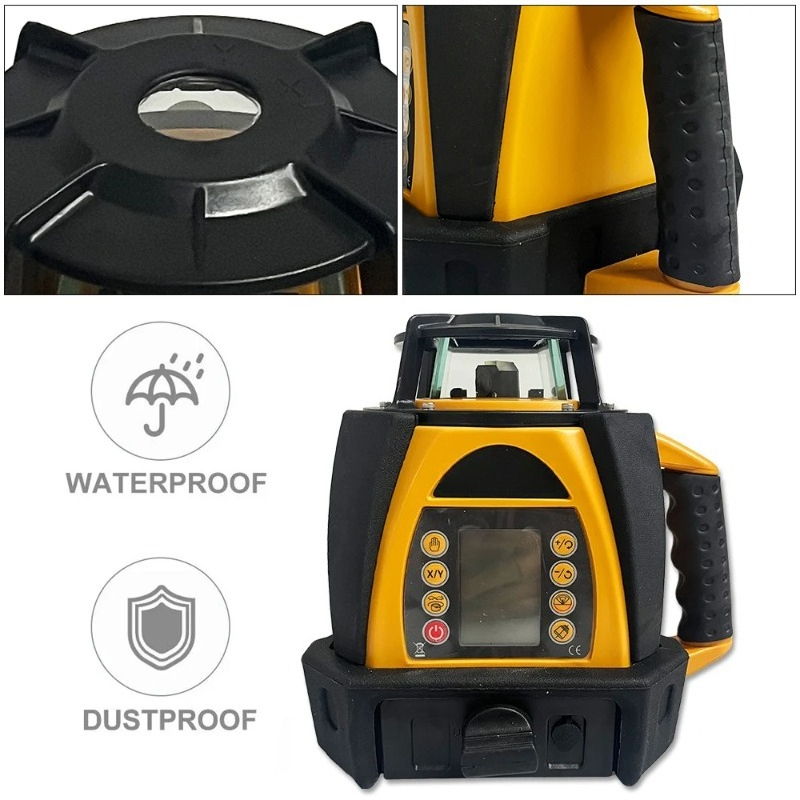 207R 자동 수평 회전 레이저 레벨(LCD 포함, 5 - Rotary Laser Level 500M Range 리뷰 및 가격