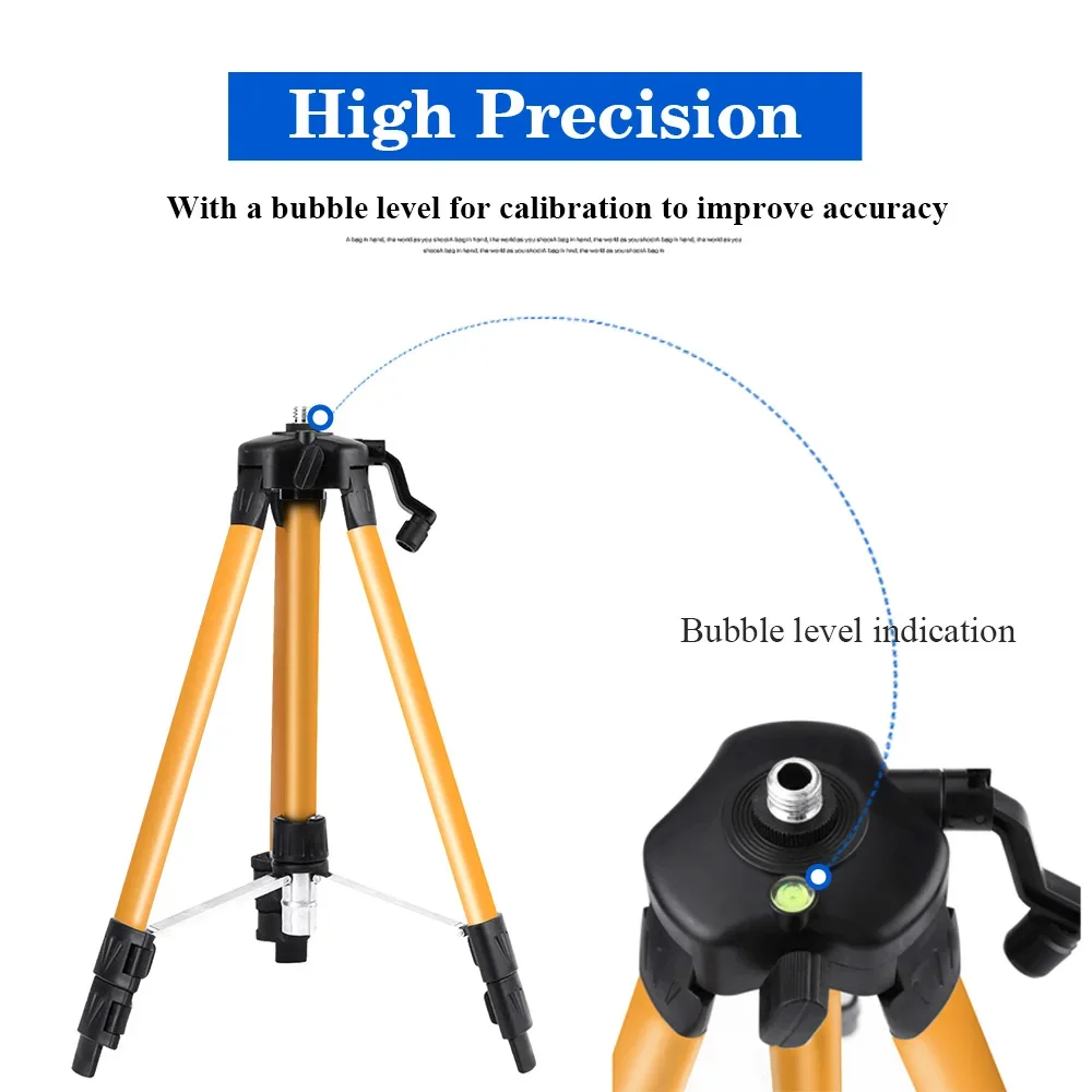 1.2/1.5M 레이저 레벨 삼각대 조절 가능한 높이  - Laser Level Tripod Stand 1.5M 리뷰 및 가격