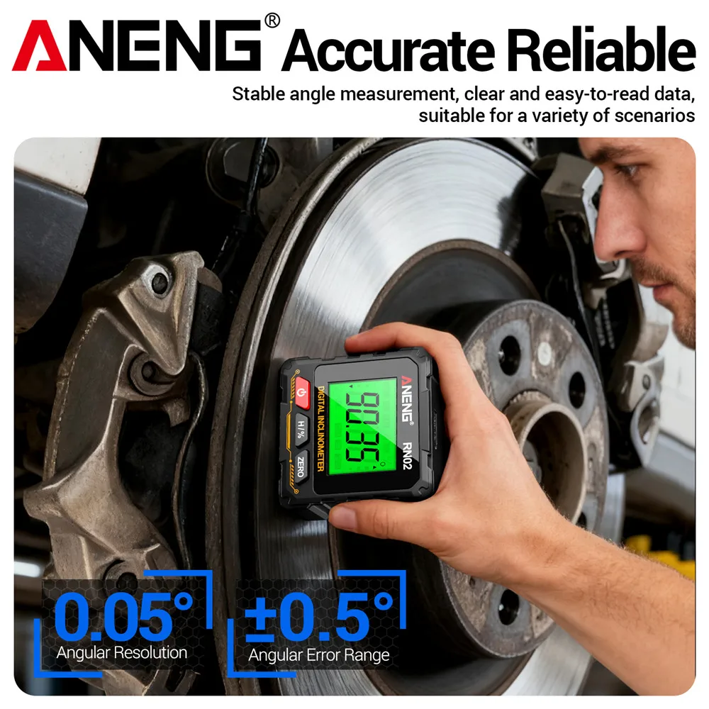 자석 디지털 각도 측정기 ANENG RN03 레이저 경 - Laser Level Rechargeable Usb 리뷰 및 가격