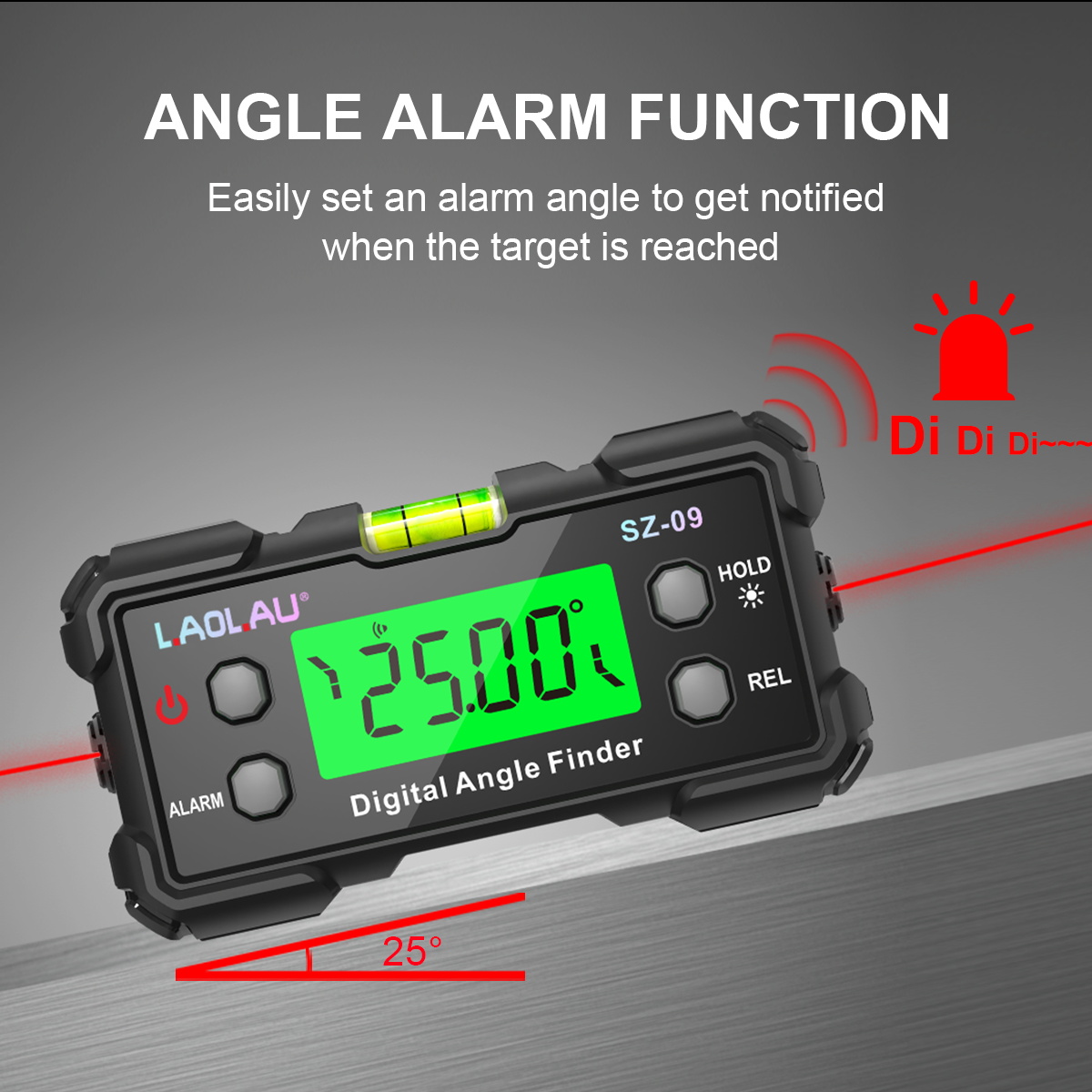 디지털 레이저 각도 게이지 USB 충전식 고정밀 경사계 - Laser Level Rechargeable Usb 리뷰 및 가격
