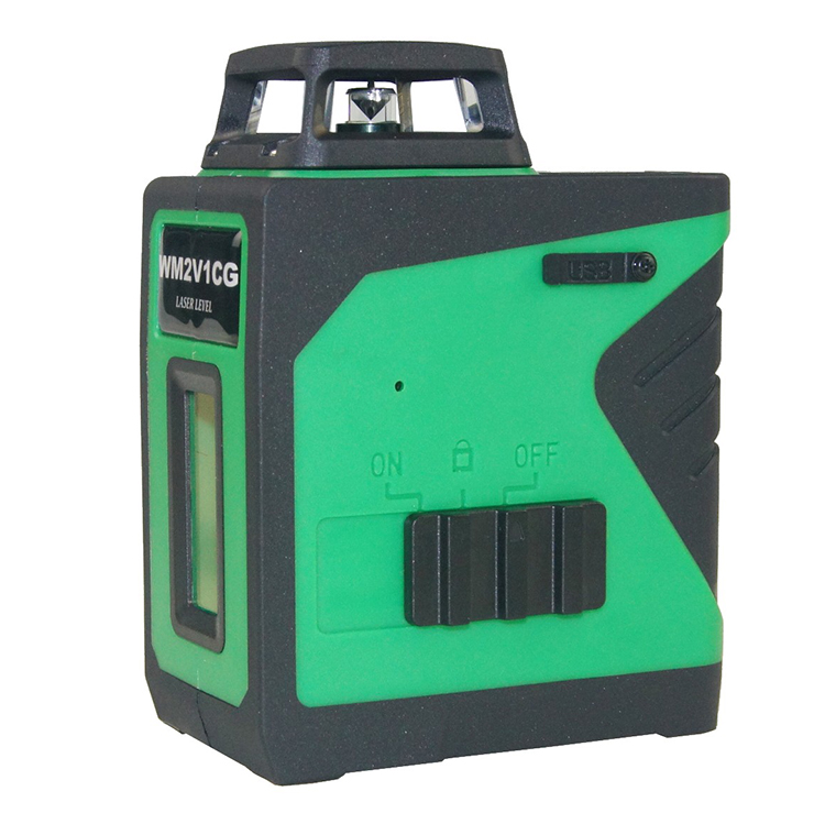 360도 회전식 교차선 레이저 레벨, 수평 및 수직 측 - Green Beam Laser Level 12 Line 리뷰 및 가격
