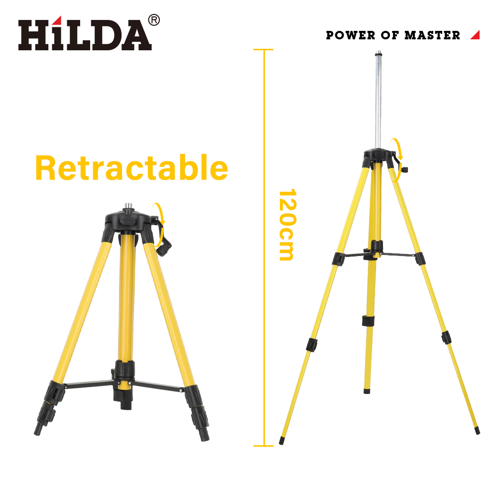 HILDA 레이저 레벨 삼각대 1.2M/1.5M 5/8 - Laser Level Tripod Stand 1.5M 리뷰 및 가격