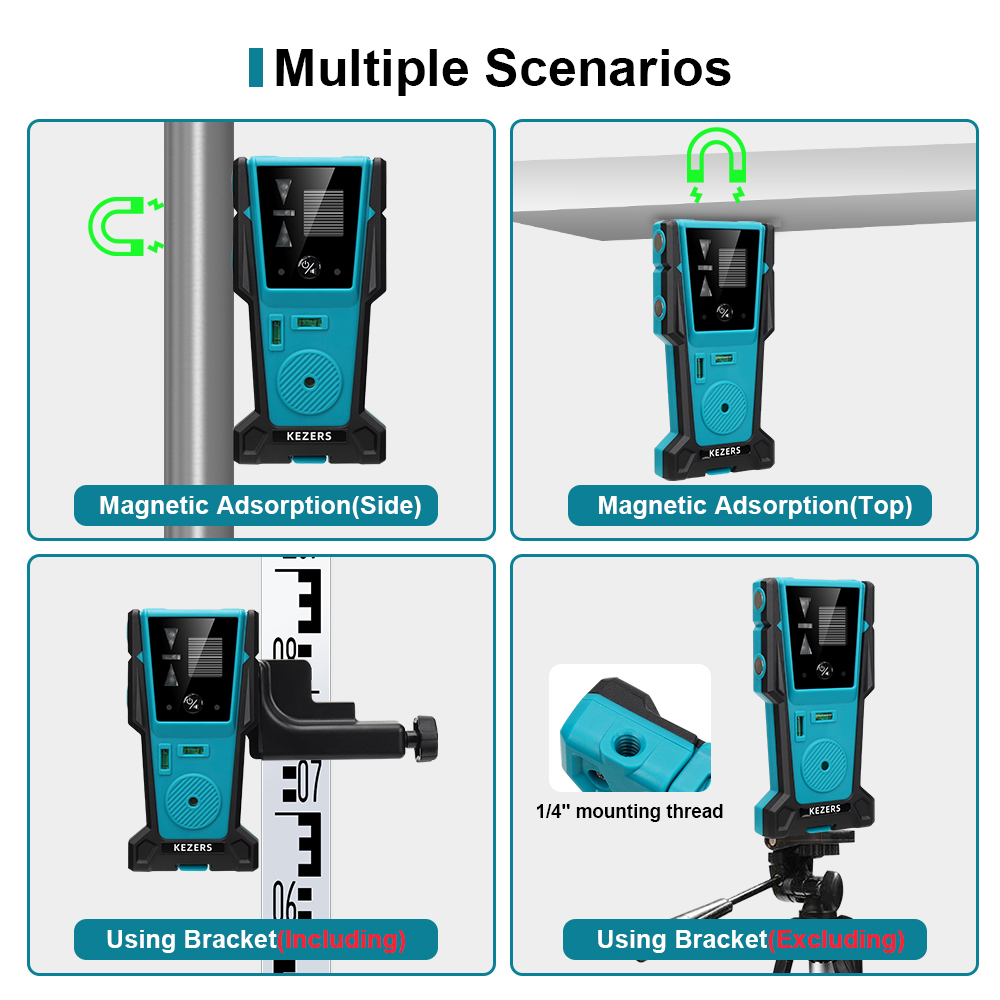 KL4D-05G/KL4D-03G/KL3D-03G/KL4 - Laser Level With Receiver Detector 리뷰 및 가격