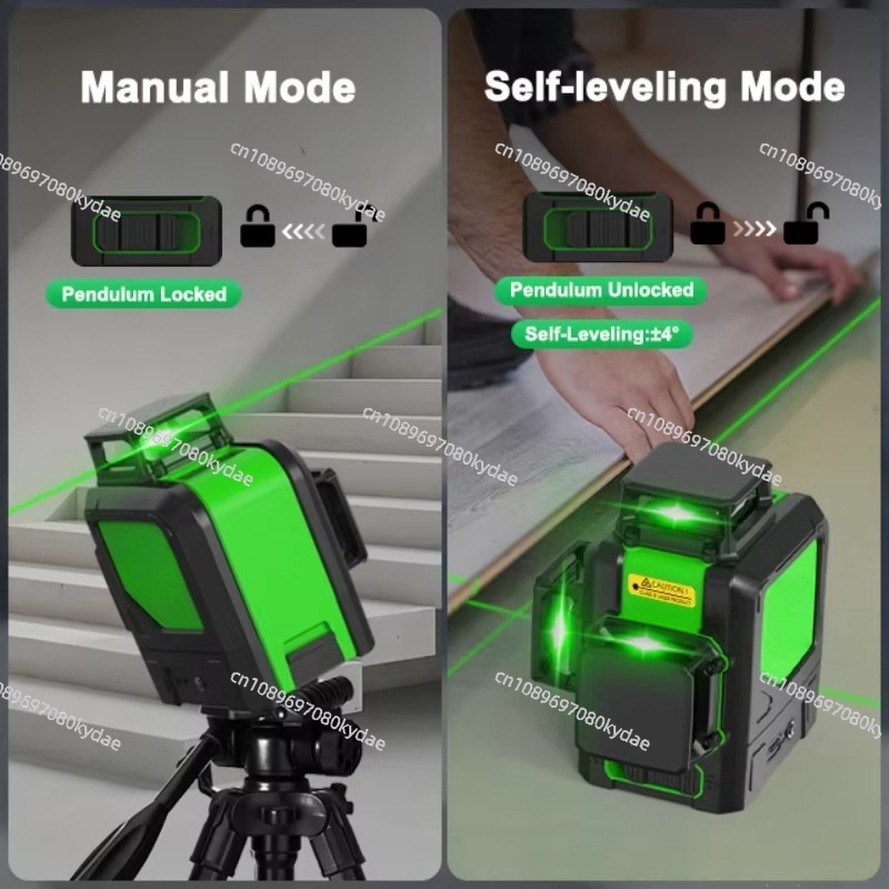 360 그린 라인 레이저 레벨 IP54 방수 자동 휴대 - Green Beam Laser Level 12 Line 리뷰 및 가격
