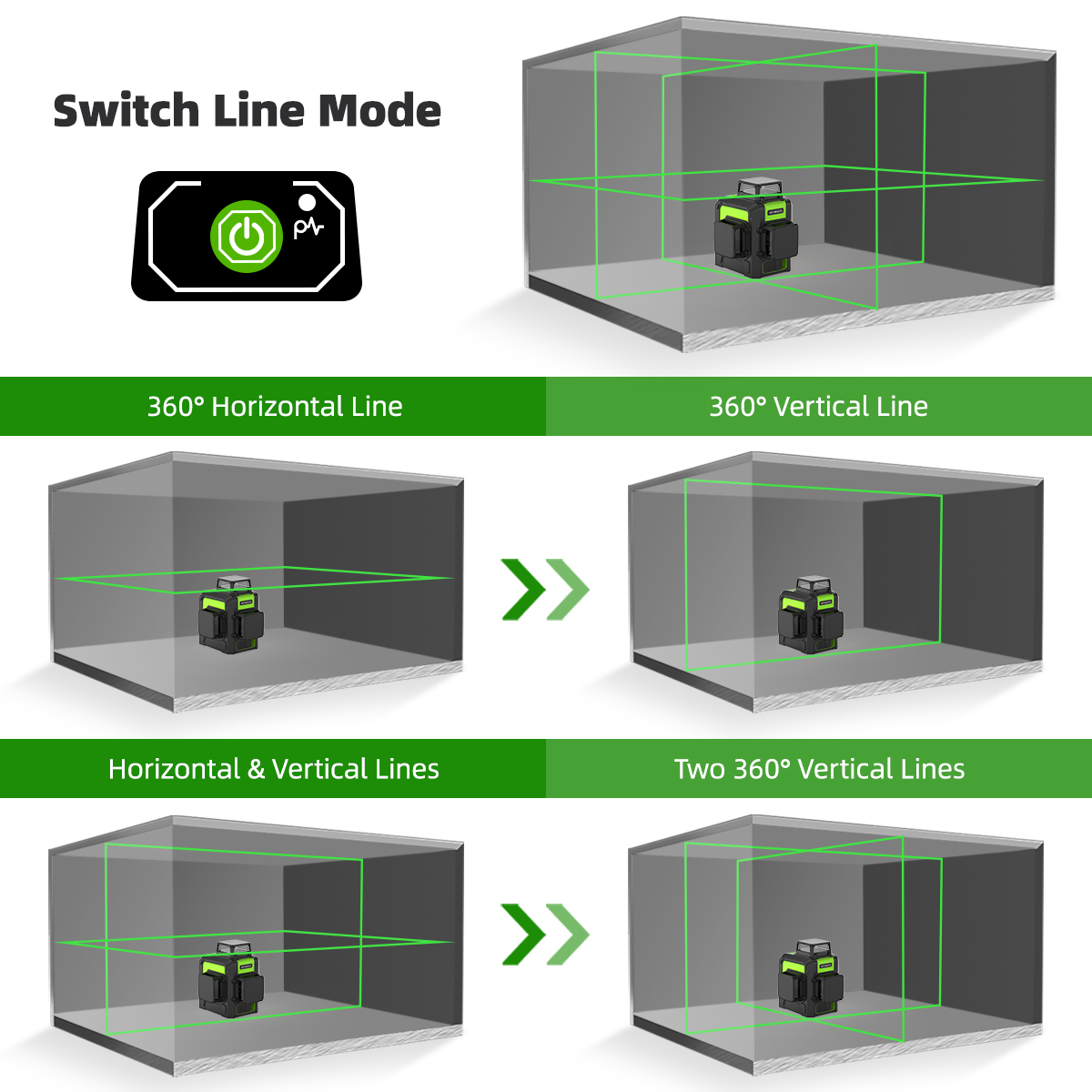 휴파 903CG 12라인 레이저 레벨 그린빔 자동 수평 - Line Laser Level Magnetic Bracket 리뷰 및 가격