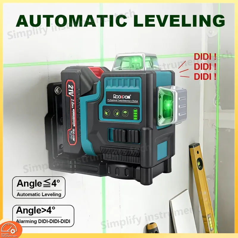 12라인 3D 자동 수평 레이저 레벨(360도) °   - Laser Level 3D Cross Line Self Leveling 리뷰 및 가격