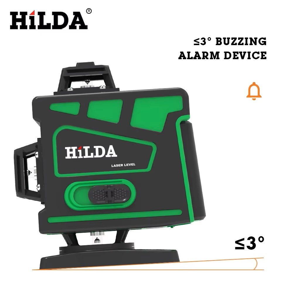 HILDA 16/12 라인 초강력 4D/3D 레이저 레 - Green Beam Laser Level 12 Line 리뷰 및 가격