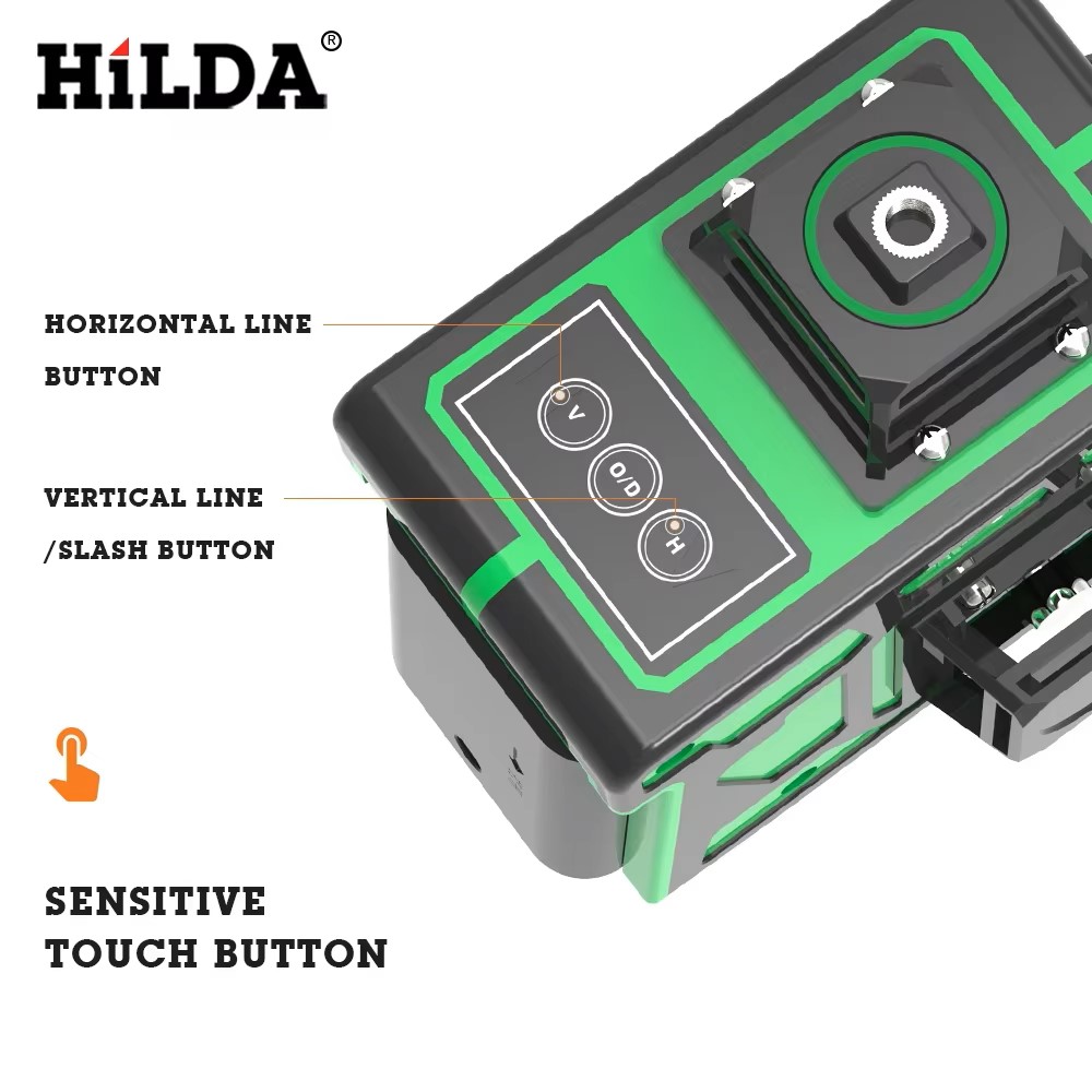 HILDA 16/12 라인 초강력 4D/3D 레이저 레 - Green Beam Laser Level 12 Line 리뷰 및 가격