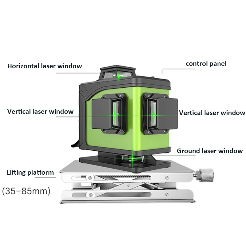 녹색 레이저 다이오드 16라인 4D 수직 레이저 평면  - Laser Level 4D 16 Line Green 리뷰 및 가격