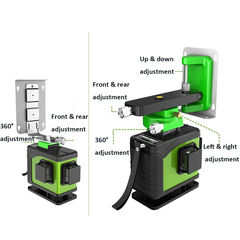 녹색 레이저 다이오드 16라인 4D 수직 레이저 평면  - Laser Level 4D 16 Line Green 리뷰 및 가격