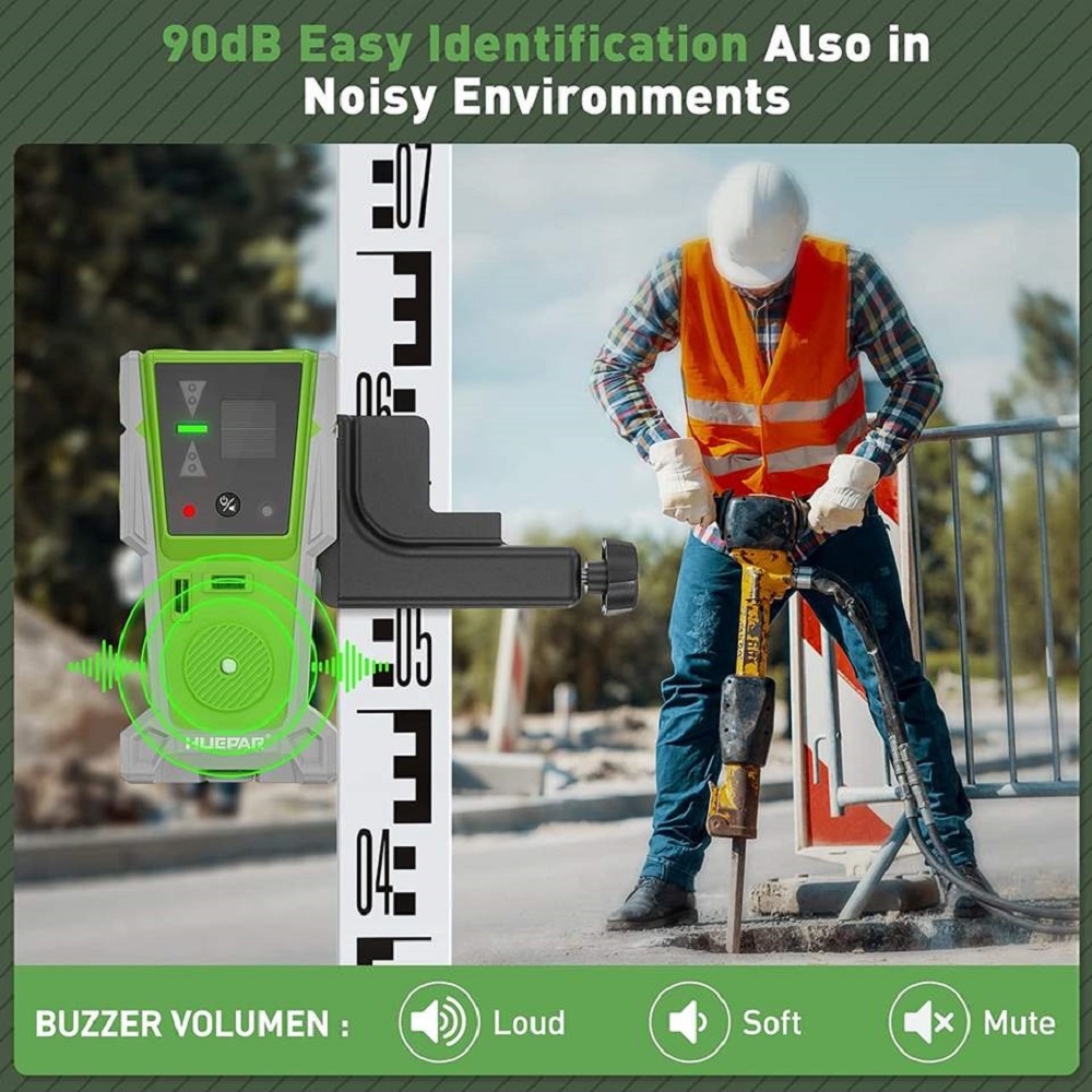 펄스 라인이 있는 Huepar 레이저 레벨 수신기 감지 - Laser Level With Receiver Detector 리뷰 및 가격
