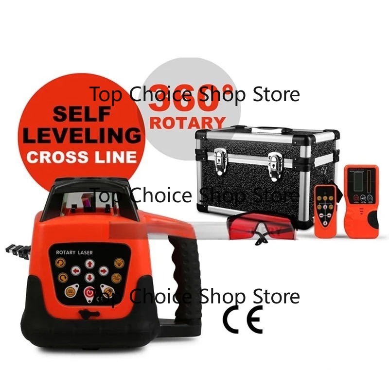 레드 빔 자동 회전 로터리 레이저 레벨 500M 거리  - Rotary Laser Level 500M Range 리뷰 및 가격