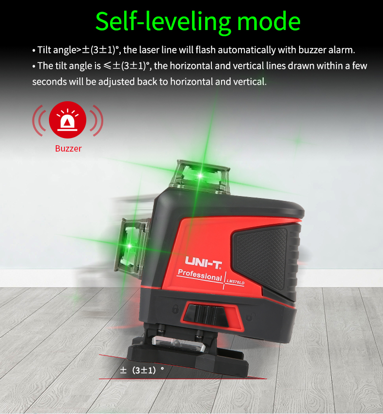 UNI-T 레이저 레벨 360 12/16 라인 3D 그 - Laser Level 3D Cross Line Self Leveling 리뷰 및 가격